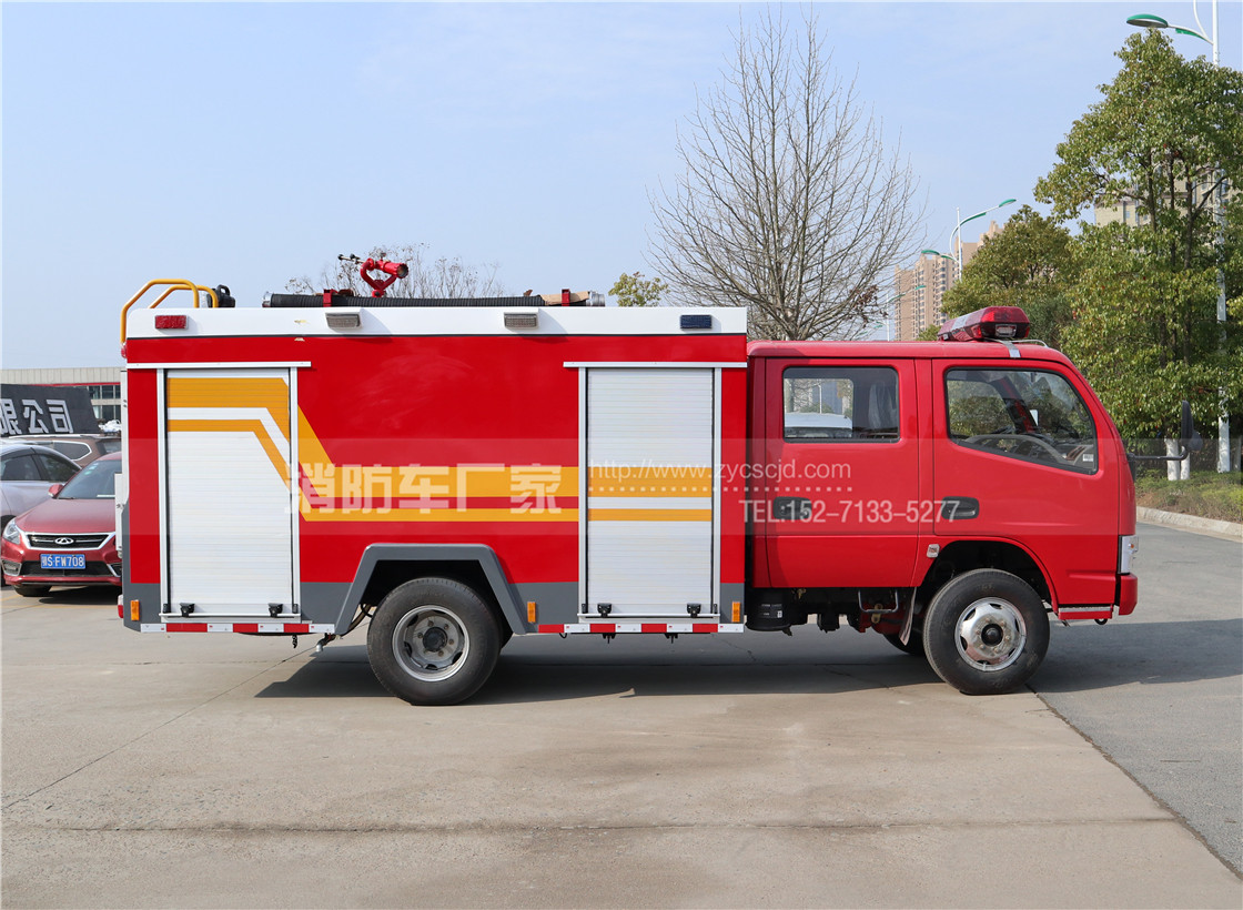 【东风牌】福瑞卡3吨双座排水罐消防车