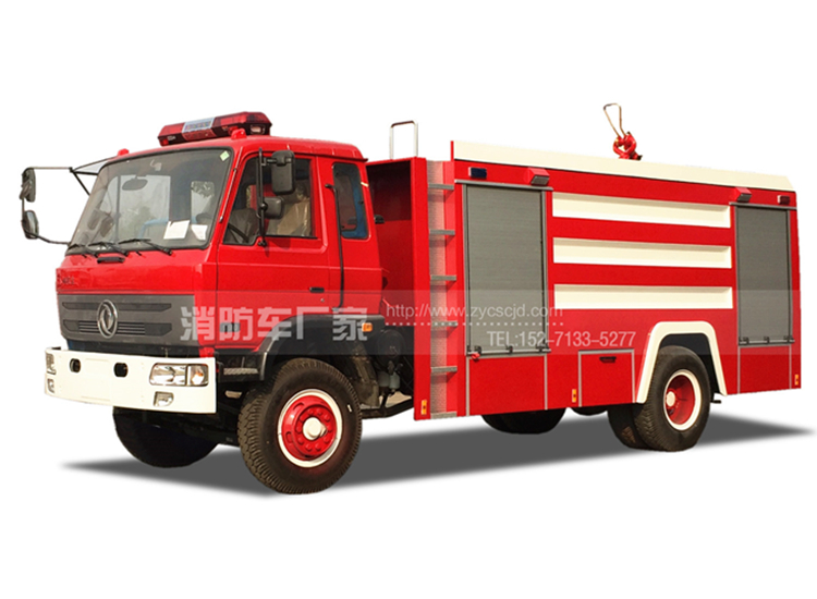【东风牌】153单排座8吨水罐消防车