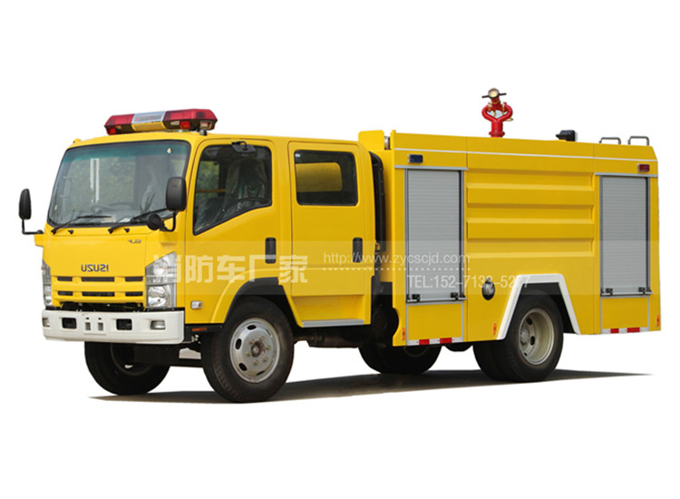 【五十铃】700P 5吨水罐消防车