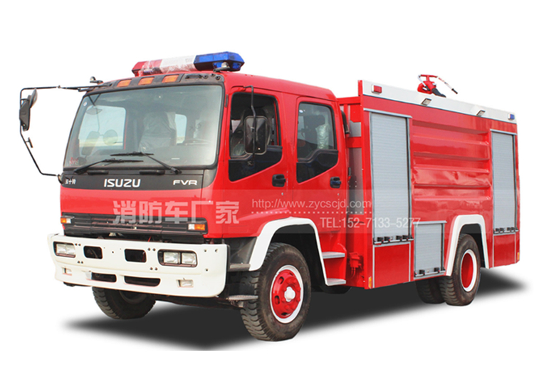 【五十铃】FTR 8吨水罐消防车