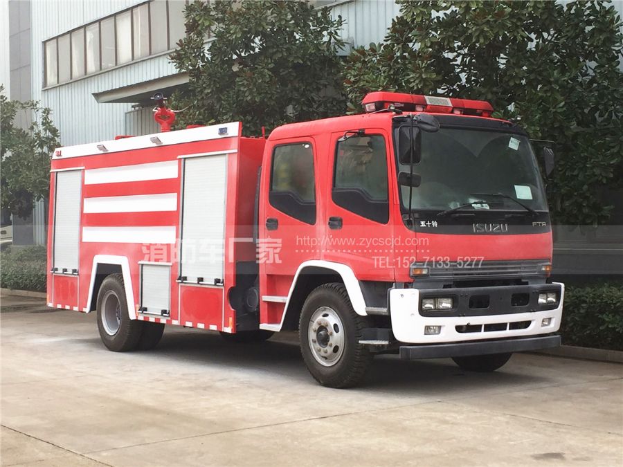 五十铃8吨消防车 五十铃8吨消防车