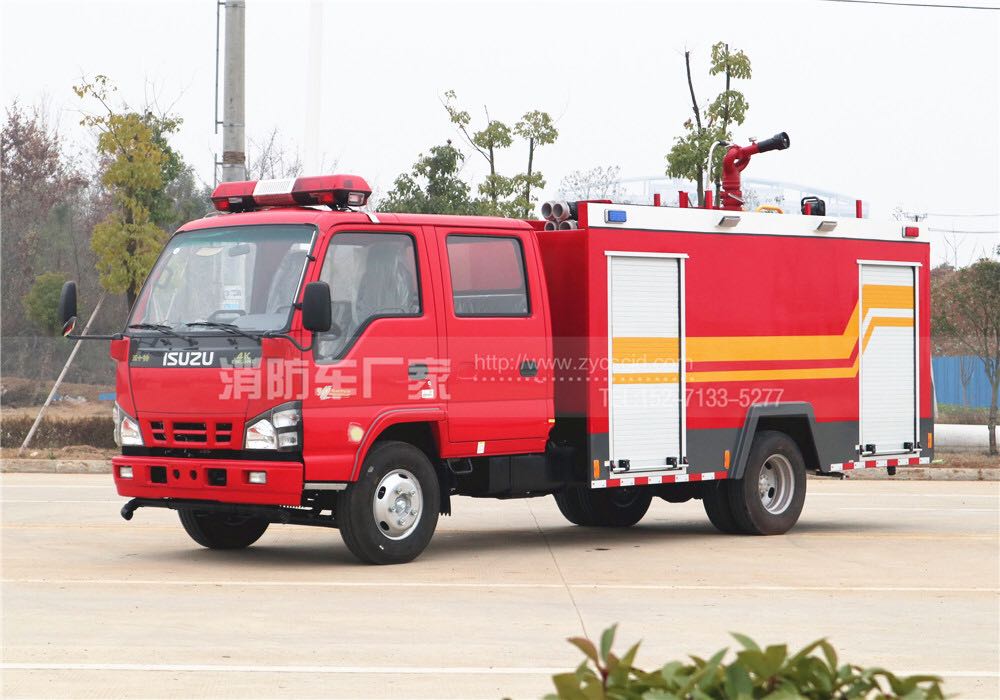 五十铃4吨水罐消防车 五十铃4吨水罐消防车