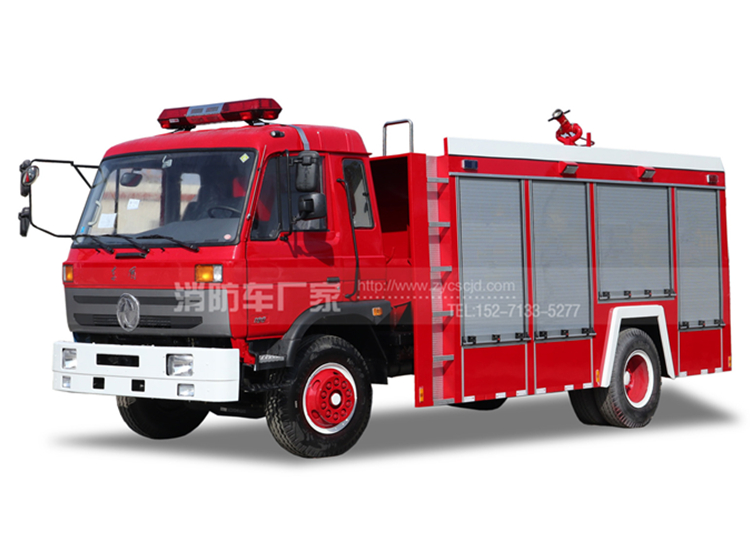 6吨东风153单排座水罐消防车