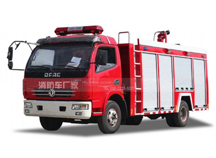 4吨东风多利卡单排座水罐消防车