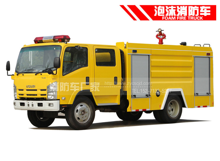 【五十铃】700P 5吨泡沫消防车
