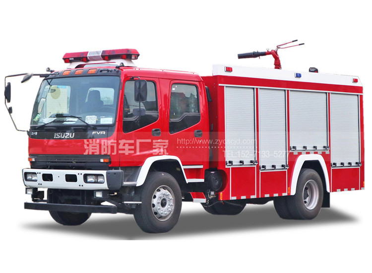 【五十铃】FTR 6吨水罐消防车